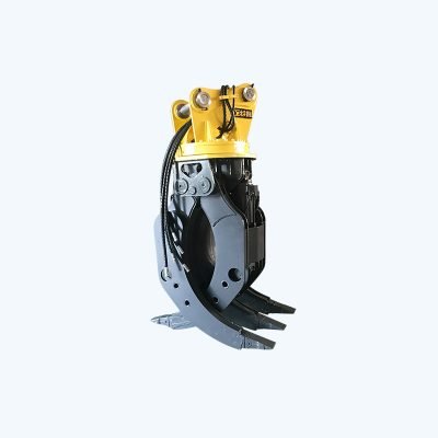 Excavator Rotating Log & Stone Grapple